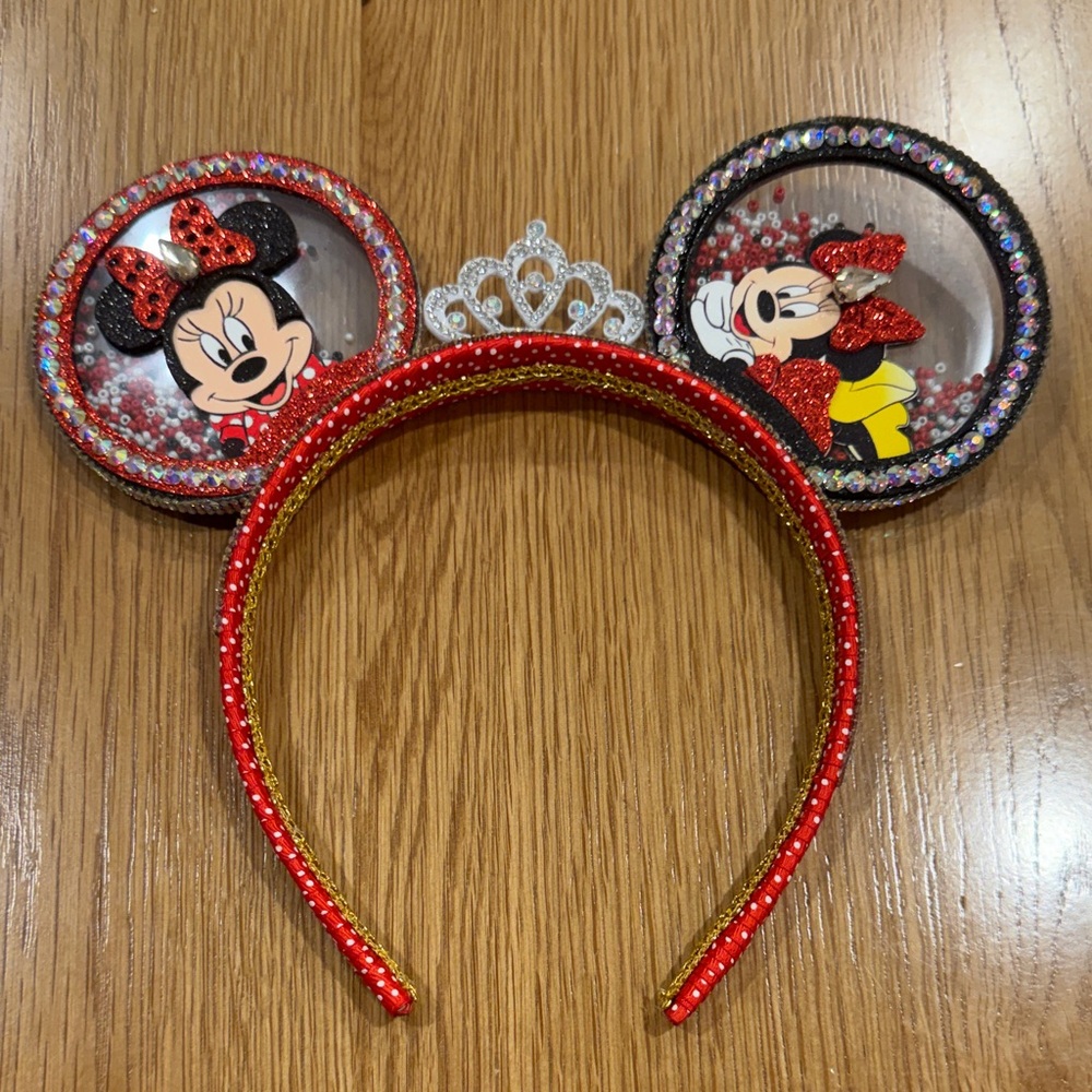 Minnie Mouse Red and Black Headband